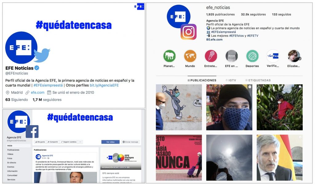 EFE redes sociales