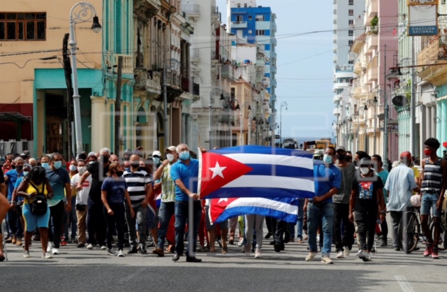 Efe vuelve a liderar la actualidad con las protestas en Cuba