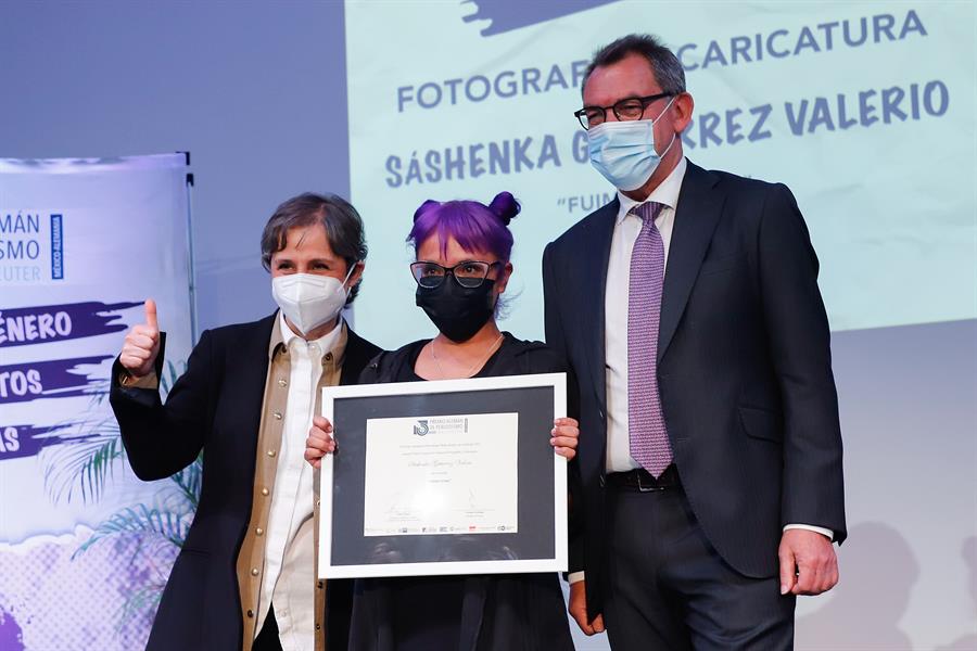 La fotoperiodista mexicana, Sashenka Gutiérrez, gana el Premio Alemán de Periodismo Walter Reuter