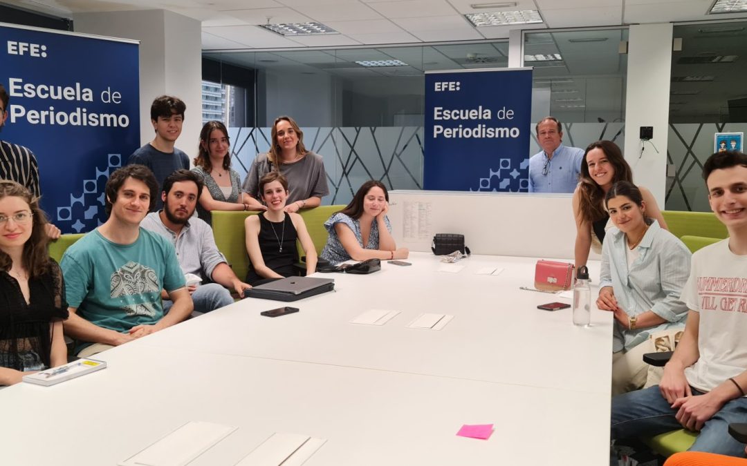 Los alumnos del Máster en Periodismo de Agencia comienzan las prácticas en EFE
