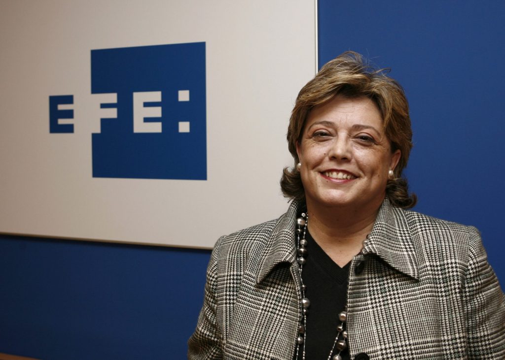 Madrid, 28-12-2006.- Retrato de la periodista Lola Álvarez,ex directora general de la Agencia EFE. EFE/Ballesteros