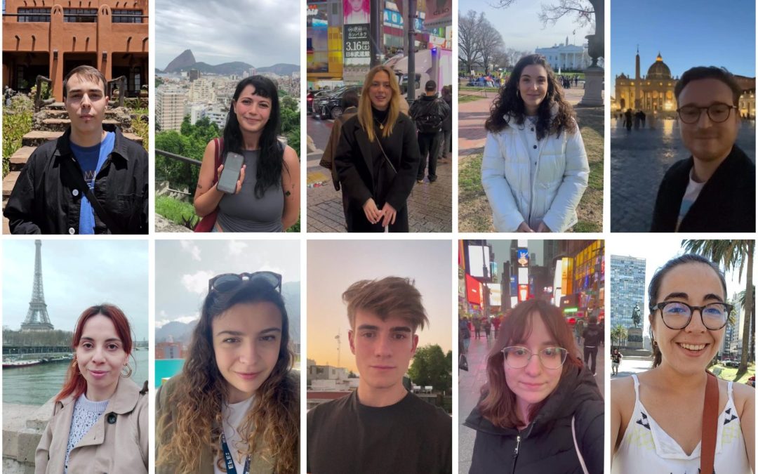 Los becados del programa EFE-La Caixa aprenden “a ser periodistas” en las delegaciones internacionales