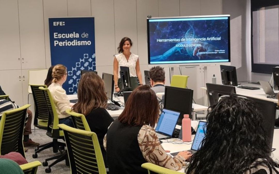 Comienza el curso sobre Inteligencia Artificial (IA) para el personal de EFE