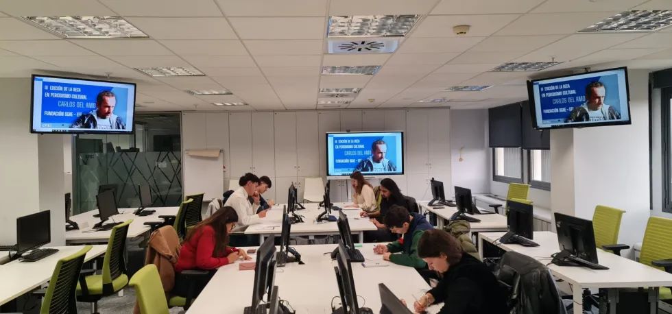 La Escuela de EFE acoge las pruebas de la III Beca “Carlos del Amo” de periodismo cultural