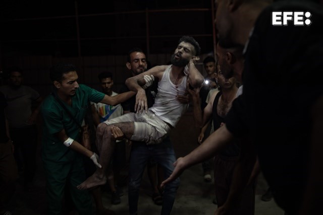 Haitham Imad de epa premiado por la asociación NPPA por un fotorreportaje sobre Gaza