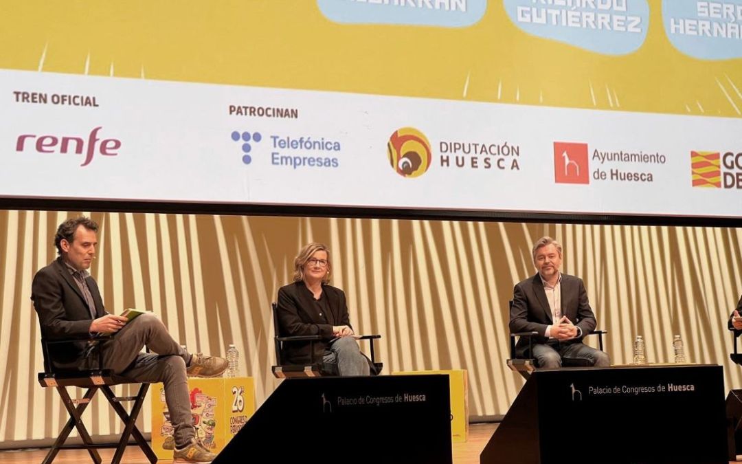 Sergio Hernández (EFE) en el Congreso de Periodismo de Huesca: «Queremos creer lo que confirma nuestras ideas, y eso alimenta la desinformación»