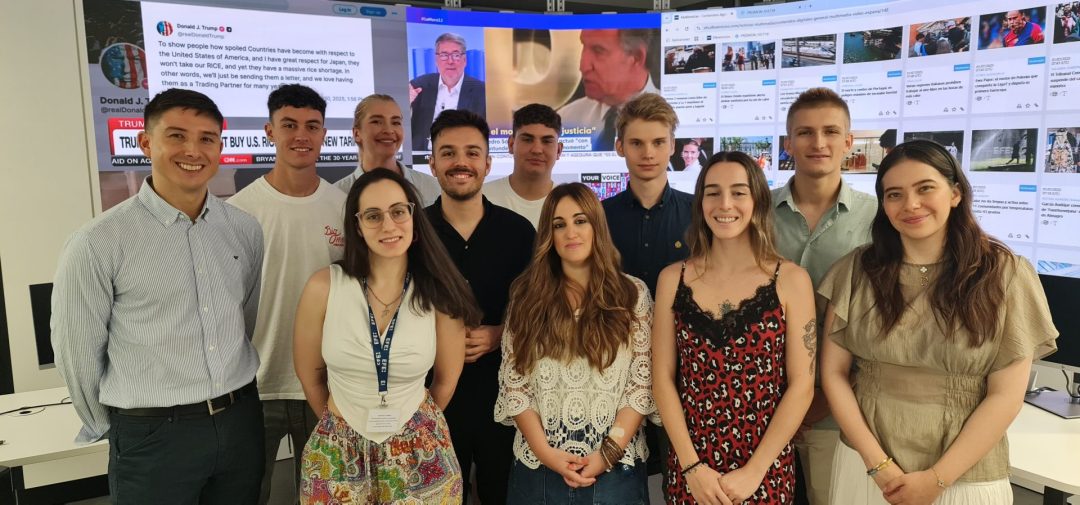 Veinticuatro alumnos de periodismo de toda España comienzan las prácticas de verano en EFE