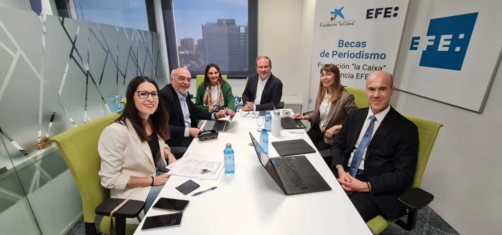 Las becas EFE-Fundación “la Caixa” entran en la fase final con la selección de los doce estudiantes