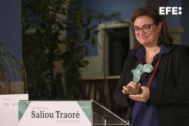 Un trabajo a «fuego lento» con un nuevo enfoque del expolio a África, Premio Saliou Traoré