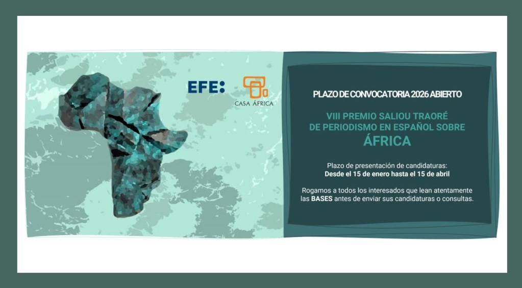 Abierta la convocatoria de la VIII edición del Premio Saliou Traoré