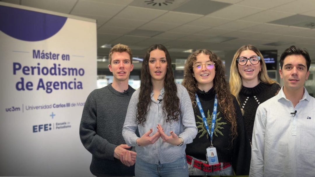 Antiguos alumnos del Máster en Periodismo de Agencia UC3M-EFE narran su acceso al mercado laboral