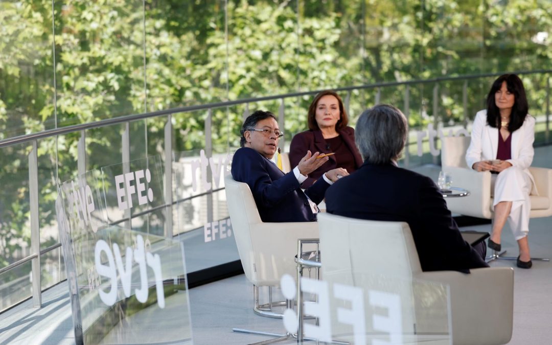 El presidente de Colombia, Gustavo Petro, aborda temas como Cuba, Venezuela o Irán en “Los Desayunos” de RTVE y EFE