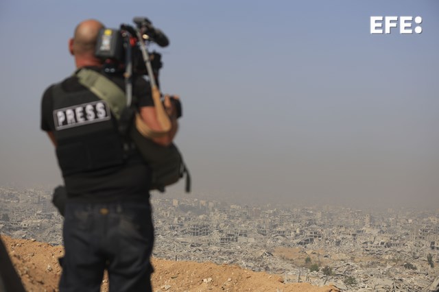 Grandes medios y agencias, entre ellas EFE, exigen a Israel el acceso a la prensa en Gaza