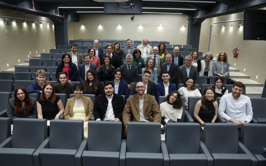 Madrid, 12/05/2026.- El presidente de la Agencia EFE, Miguel Ángel Oliver durante la clausura del Máster de Periodismo de la Agencia EFE, en el campus universitario Carlos III. EFE/J.J. Guillén