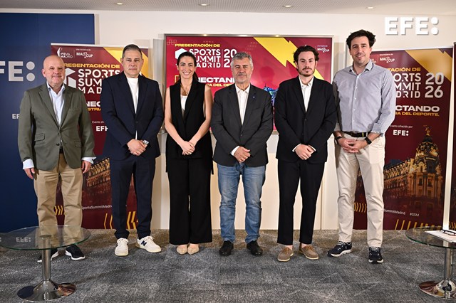 La sede central de la Agencia EFE en Madrid acoge la presentación del Sports Summit Madrid 2026